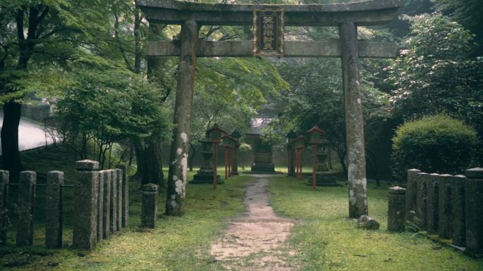 日本京都  比叡山 神社