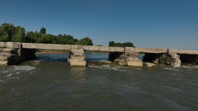 大汶口汶河古石桥