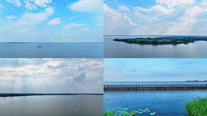 上海青浦淀山湖