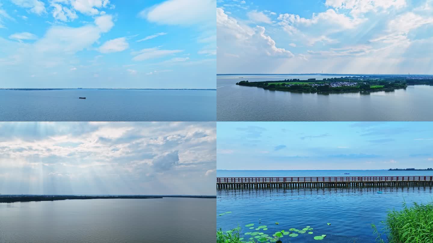 上海青浦淀山湖