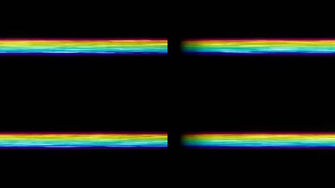 彩虹射线光速游戏特效01（带通道)