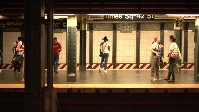 纽约地铁4K画面