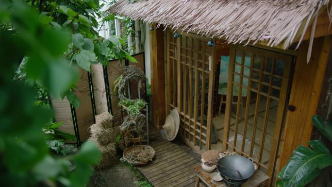 雨后日系小屋