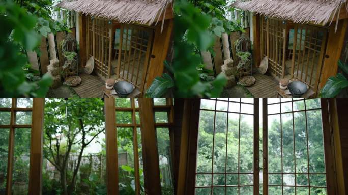 雨后日系小屋