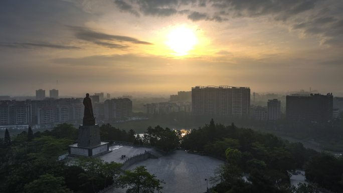 钦州港日出