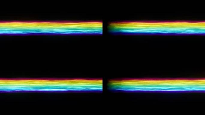 彩虹射线光速游戏特效02（带通道)
