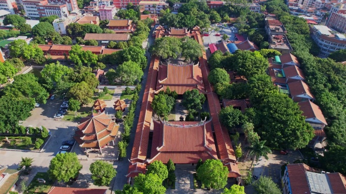 航拍泉州承天寺