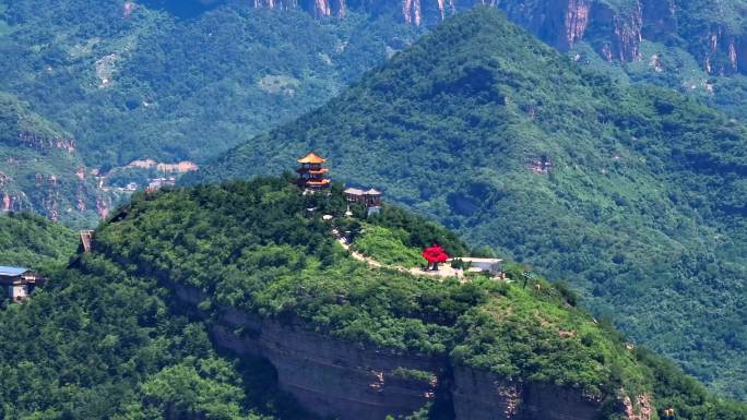 原创京娘湖景区风景视频