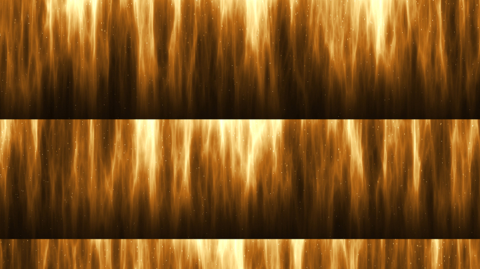 金色光效瀑布背景8k
