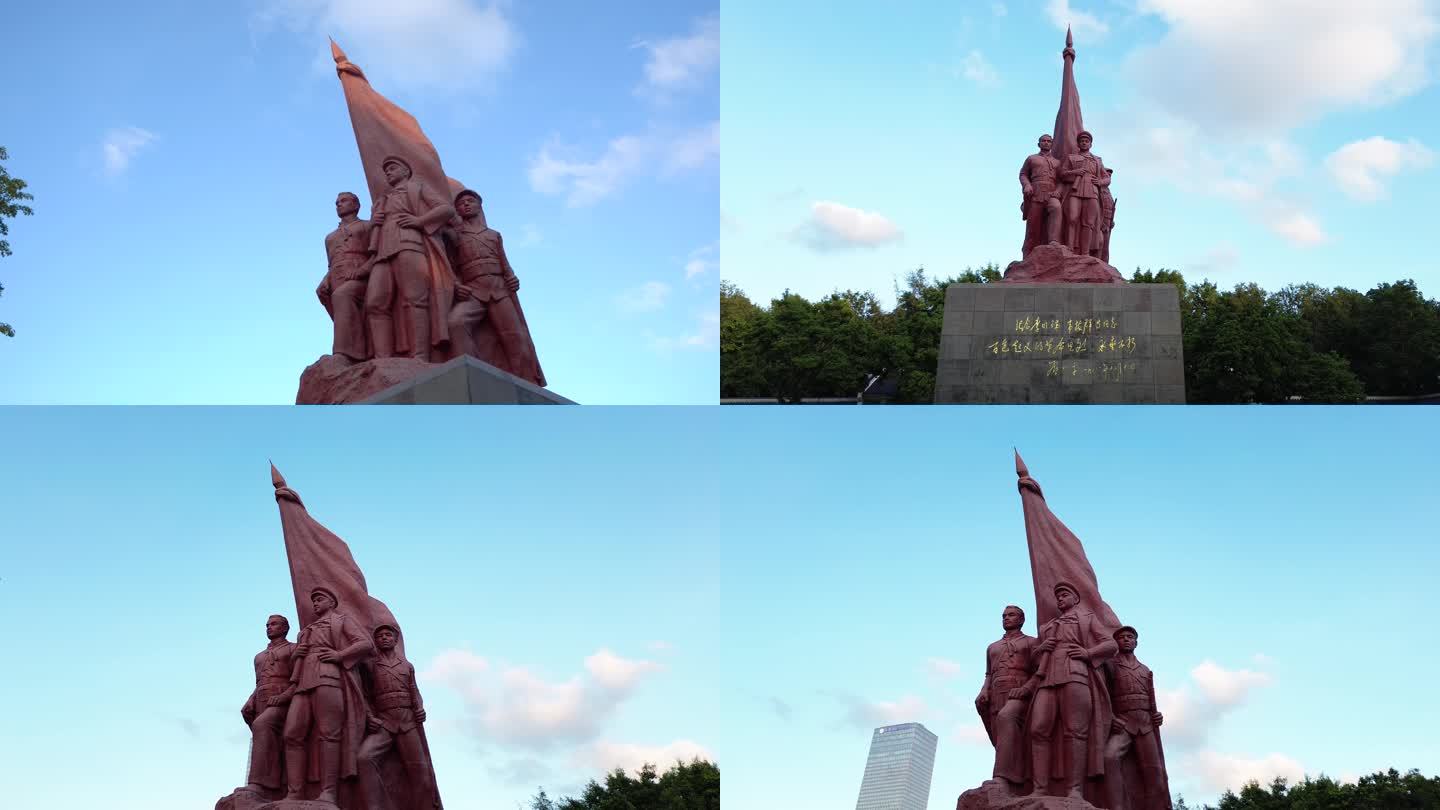 广西百色起义纪念馆纪念碑 爱国 抗战