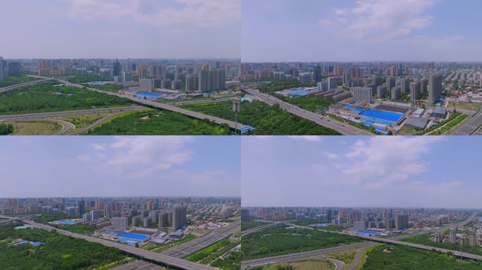 4K-城市航拍空镜