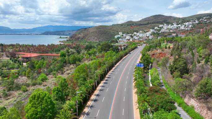 澄江抚仙湖环湖公路