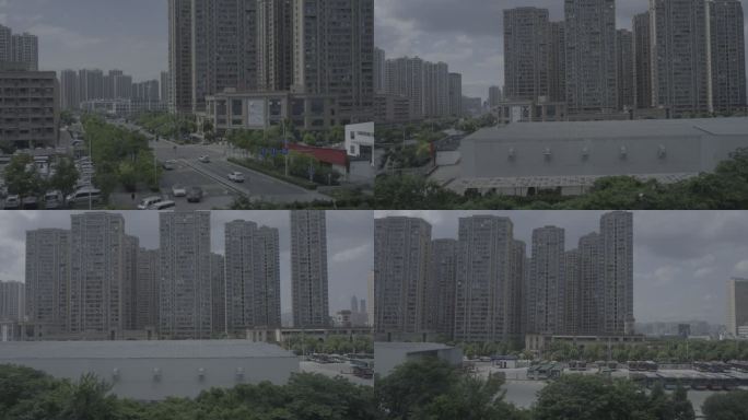 温州地铁车窗外划过的风景