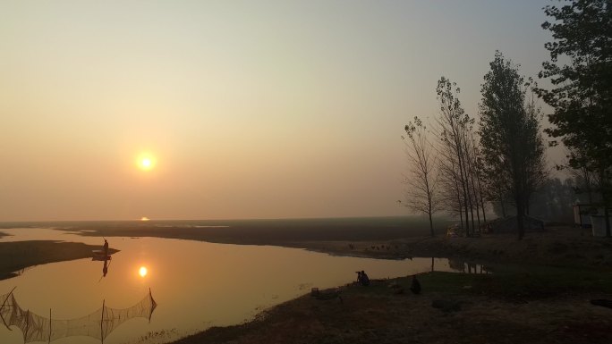 湖水  河水 湿地  水面