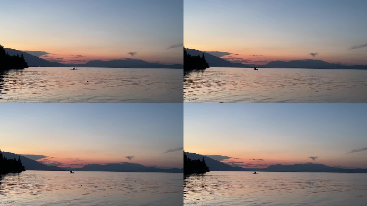 洱海夕阳