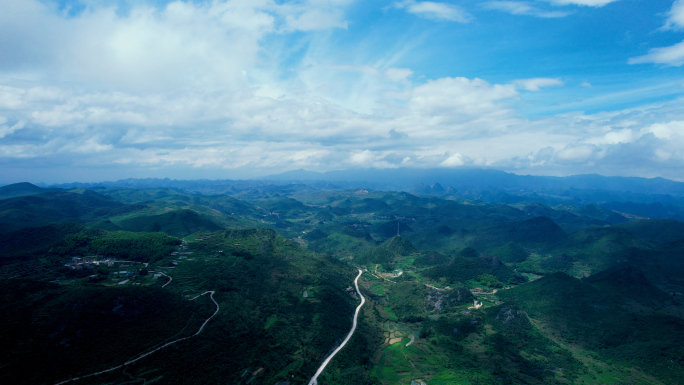 群山风景