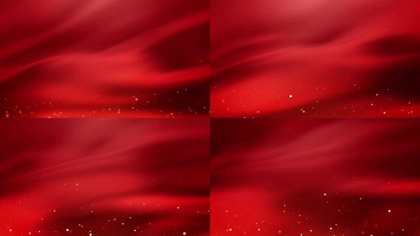 红绸粒子背景