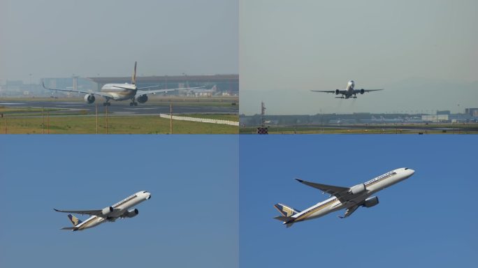 新加坡航空飞机 空客A350