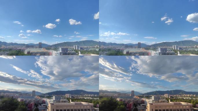 2组天空云朵延时拍摄4K
