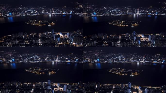 温州夜景航拍