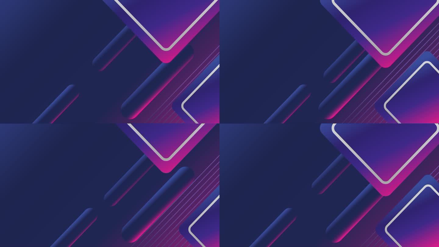 抽象几何形状深蓝紫背景