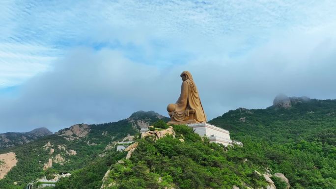 石岛赤山大明神航拍