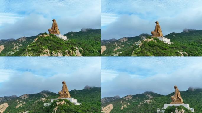 石岛赤山大明神航拍