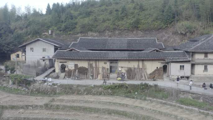 古建群 非遗 闽派建筑 闽清古建 航拍