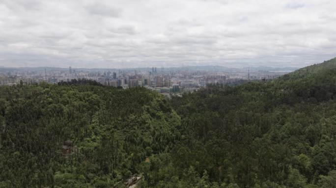5K-森林城市，城市绿化，昆明城市风光