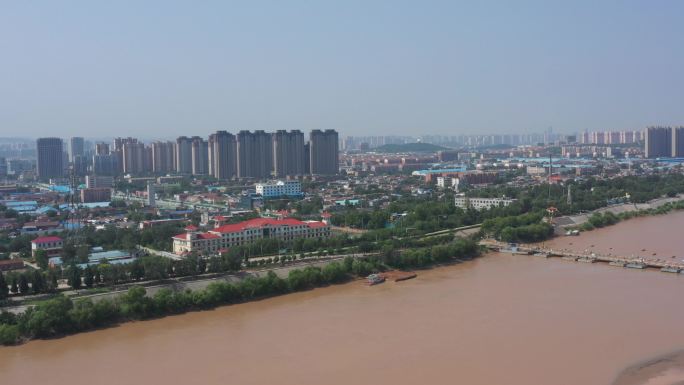 济南洛口黄河浮桥