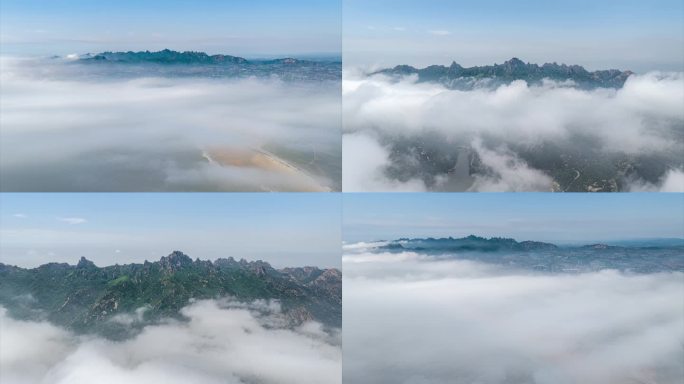 海军公园大珠山平流雾