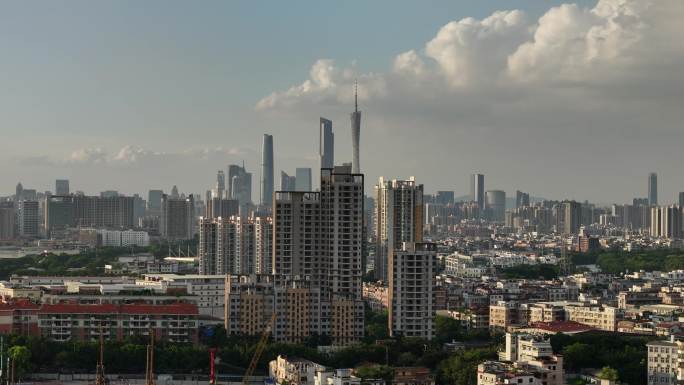 广州珠江新城全景