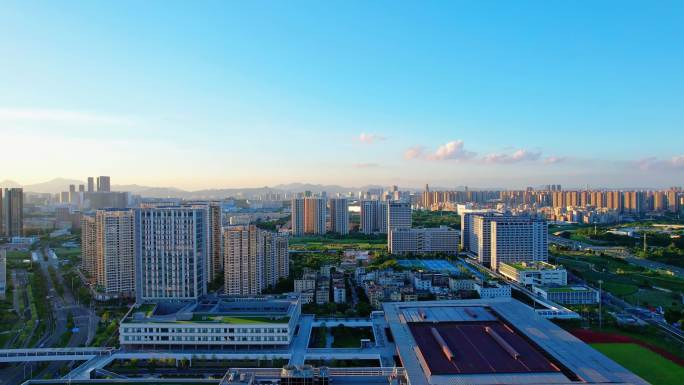 深圳坪山建筑高楼大学校区高楼3/6