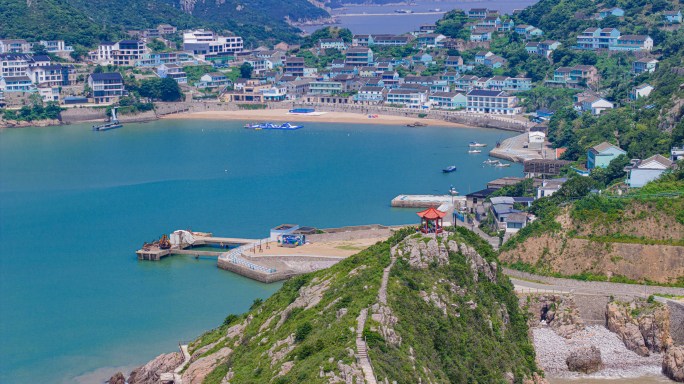 4K-航拍浙江舟山海岛生态旅游资源