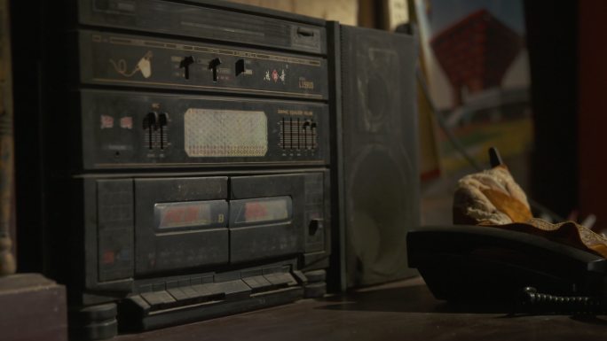 老旧电话 老式收音机