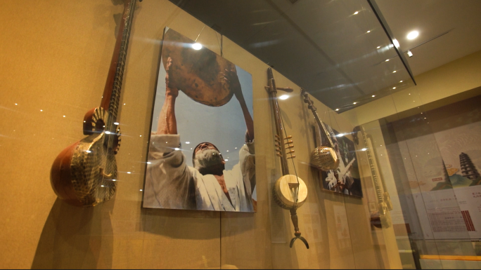 乌鲁木齐非遗展厅 维吾尔族乐器