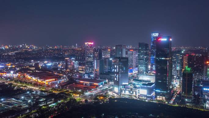 广州夜景延时-南村万博cbd04