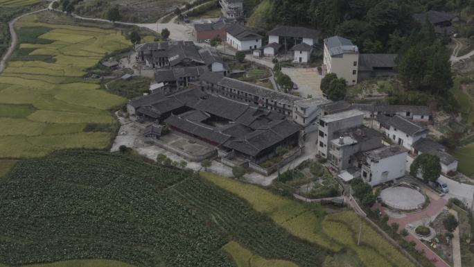 古建群 非遗 闽派建筑 闽清古建 航拍