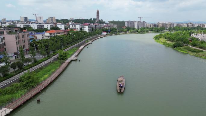 河长制  河道清理