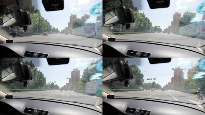 高清拍摄汽车驾驶 追踪 监视