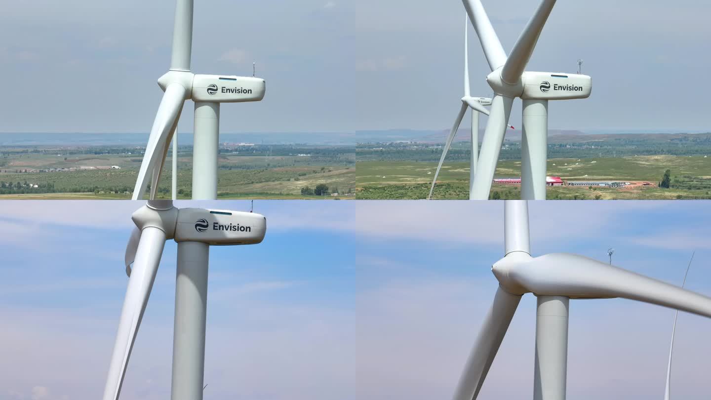 风能发电 新能源 风车 风力发电 储能