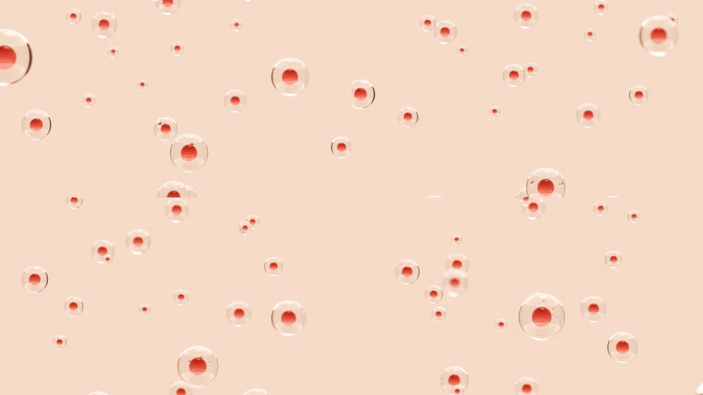 红色粉色虾青素养肤滋润分子肽