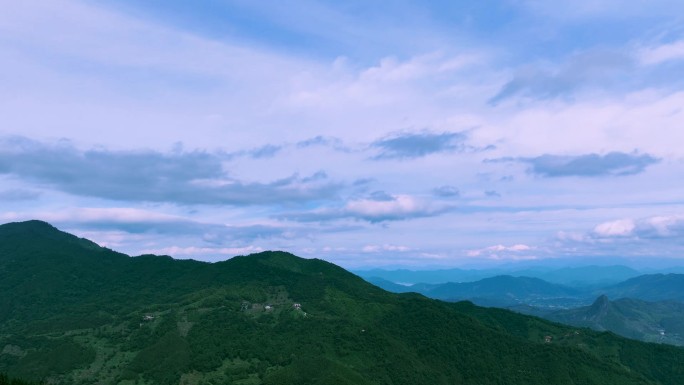 4K航拍大美九华山风光延时