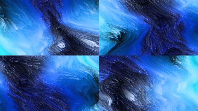抽象艺术海浪海洋涌动创意视觉粒子投影42