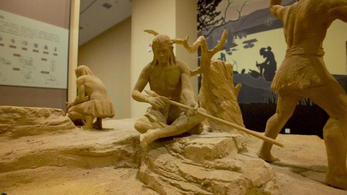 石器时代 远古族人劳作生活 原始社会