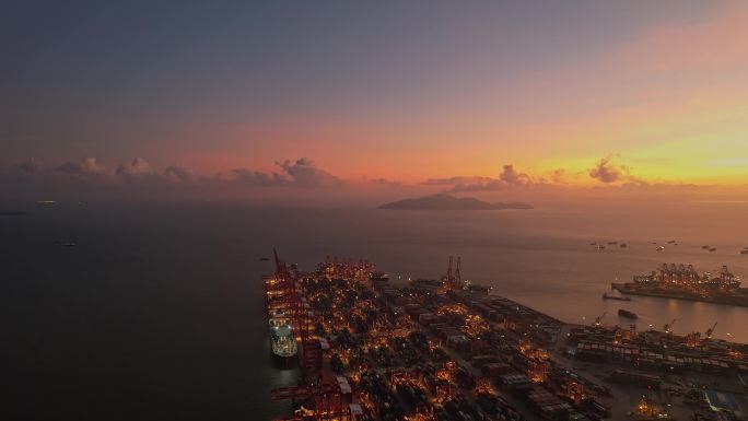 赤湾港夜景