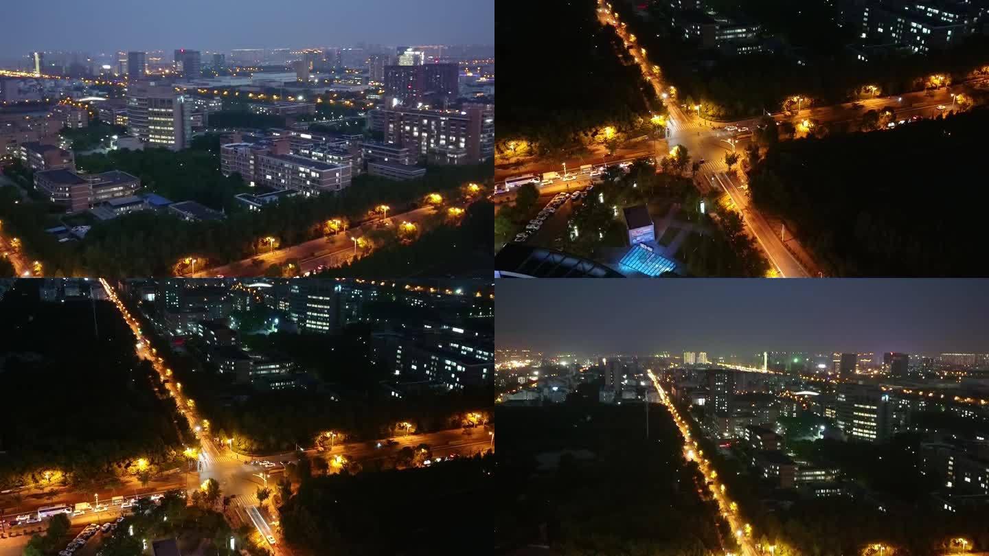 杭州下沙高教园夜景