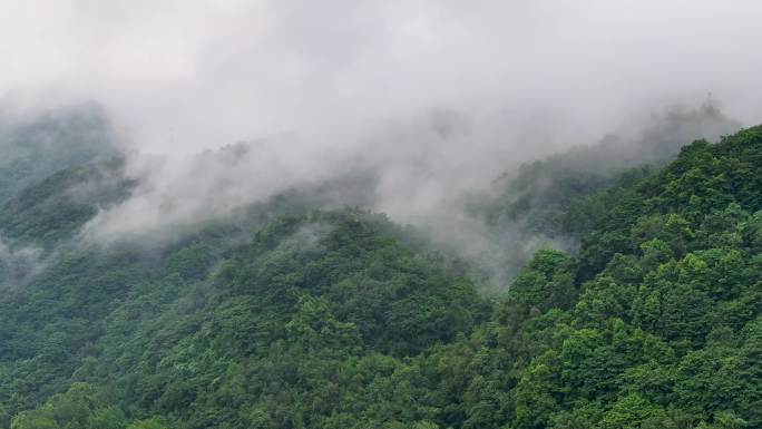 什邡高景关航拍素材