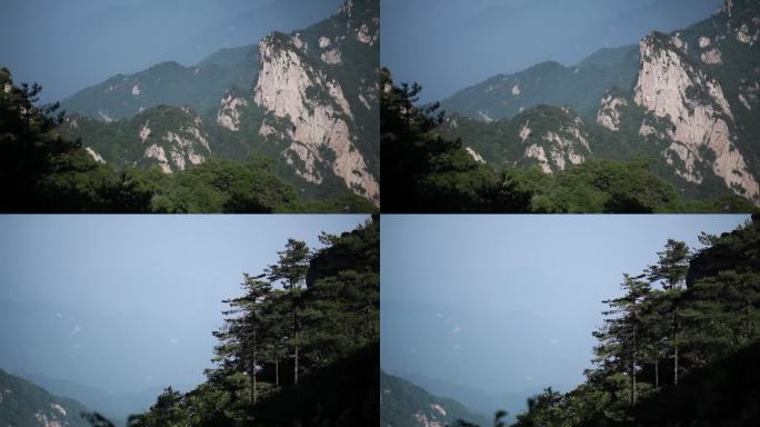 大山风景 山村风景 天空白云