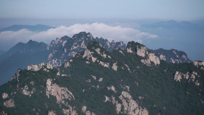 大山风景 山村风景 天空白云